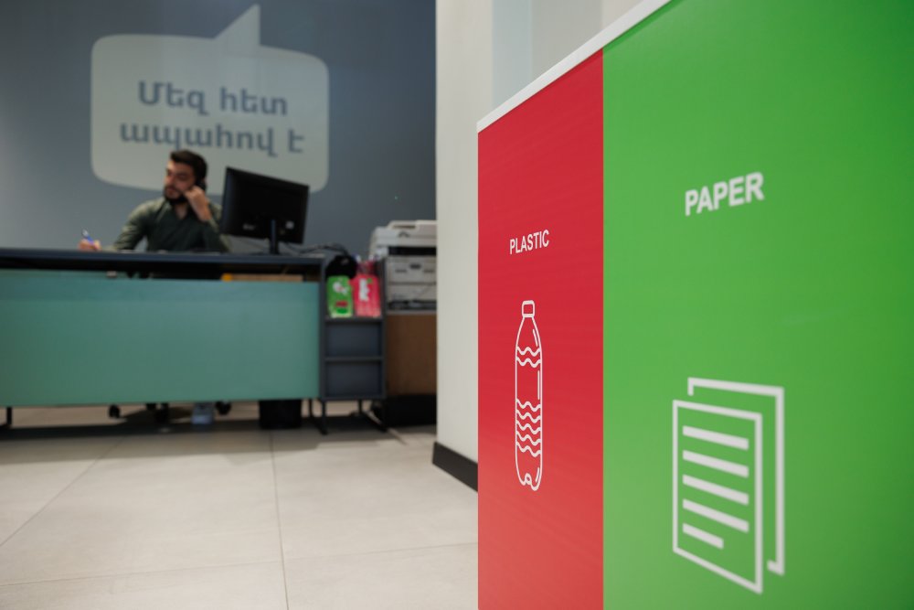 Let's keep our planet clean: Nairi has also joined the waste-sorting campaign