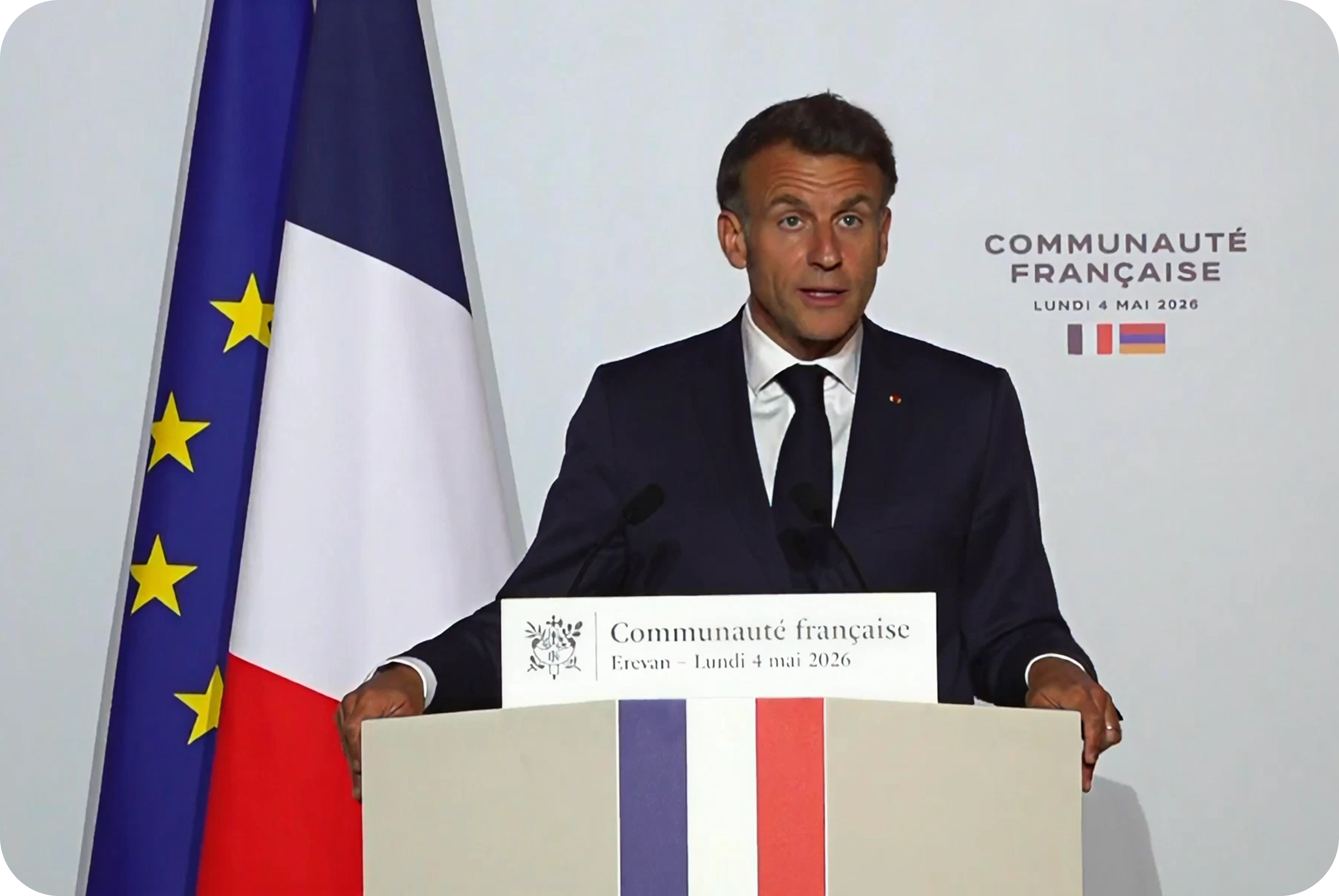 Nairi's CEO also attended the official reception of the French President