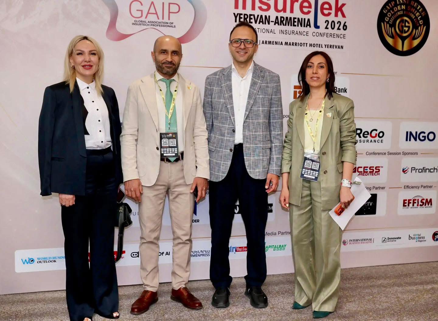 Nairi Insurance won the “International Cooperation of the Year” award at InsureTek Armenia 2026